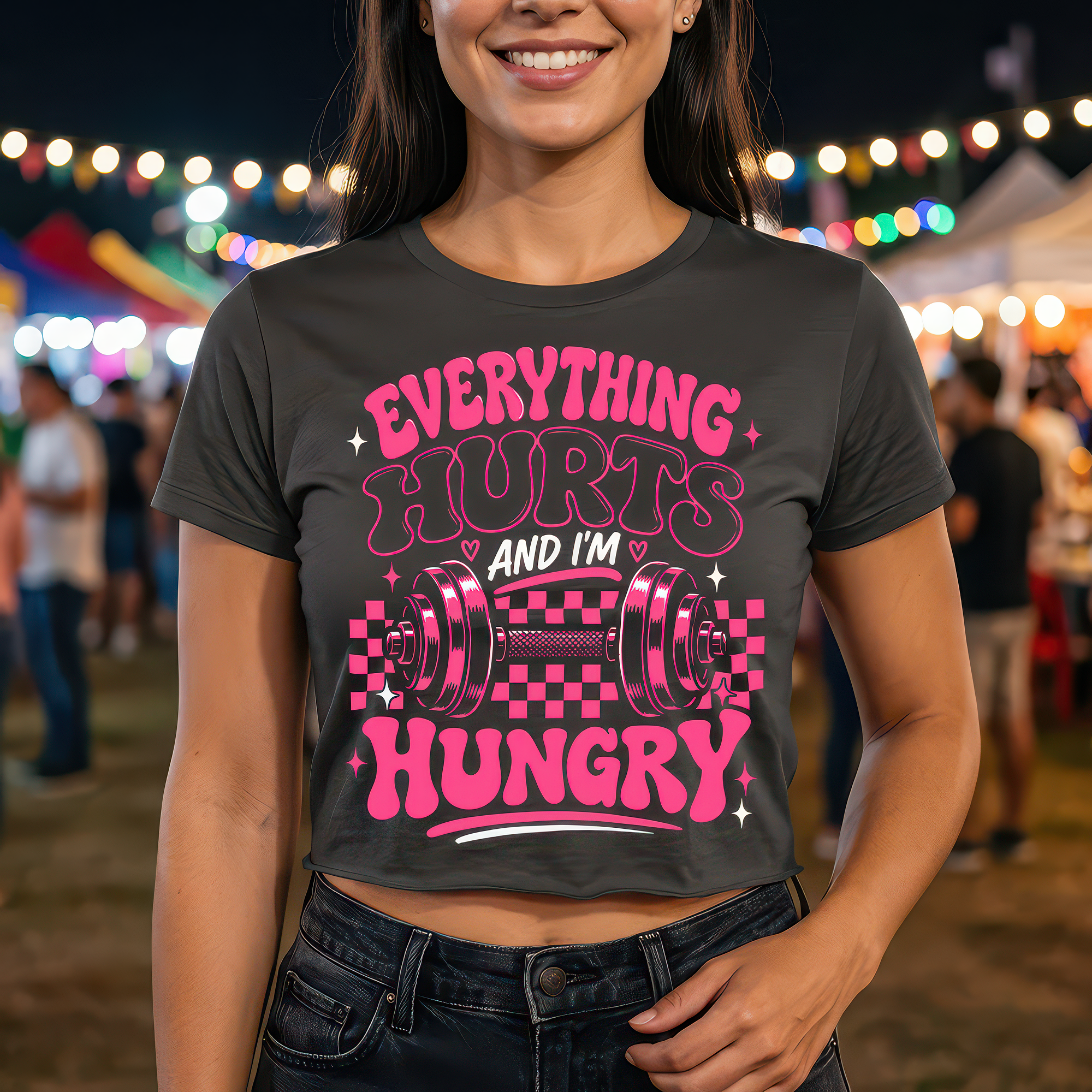 Everything Hurts And I'm Hungry - DTF Transfer