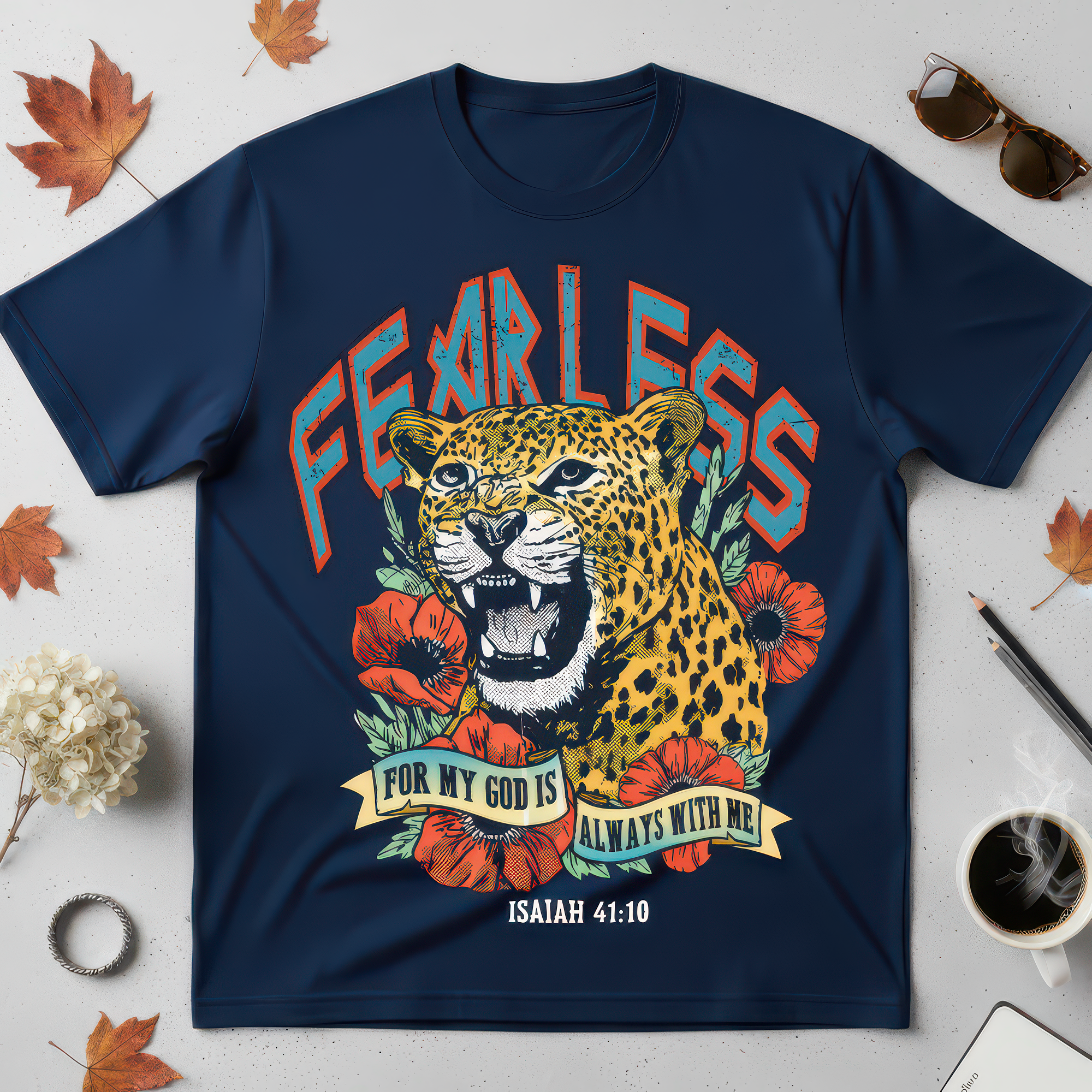 Fearless For My God Is Always With Me - DTF Transfer