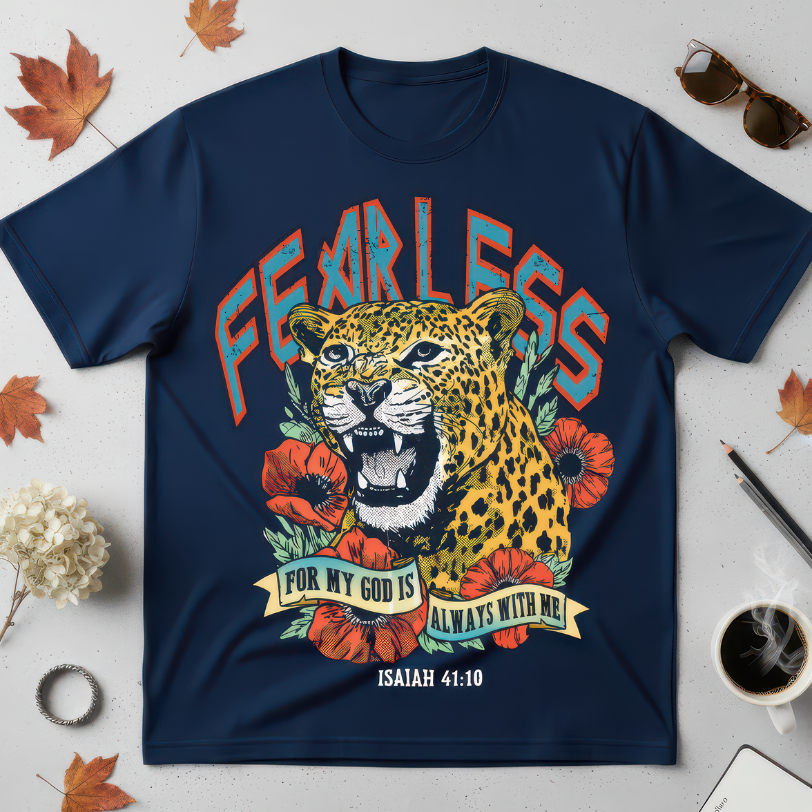 Fearless For My God Is Always With Me - DTF Transfer