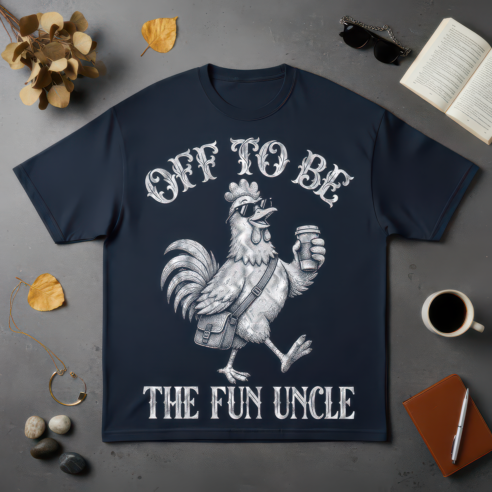 Off To Be The Fun Uncle - DTF Transfer