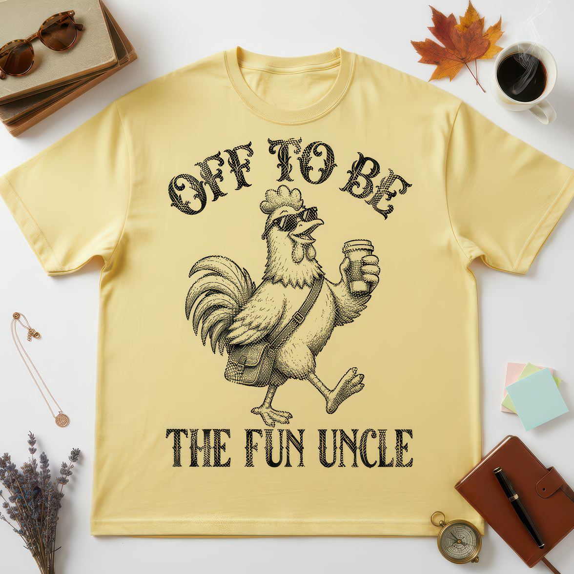 Off To Be The Fun Uncle - DTF Transfer