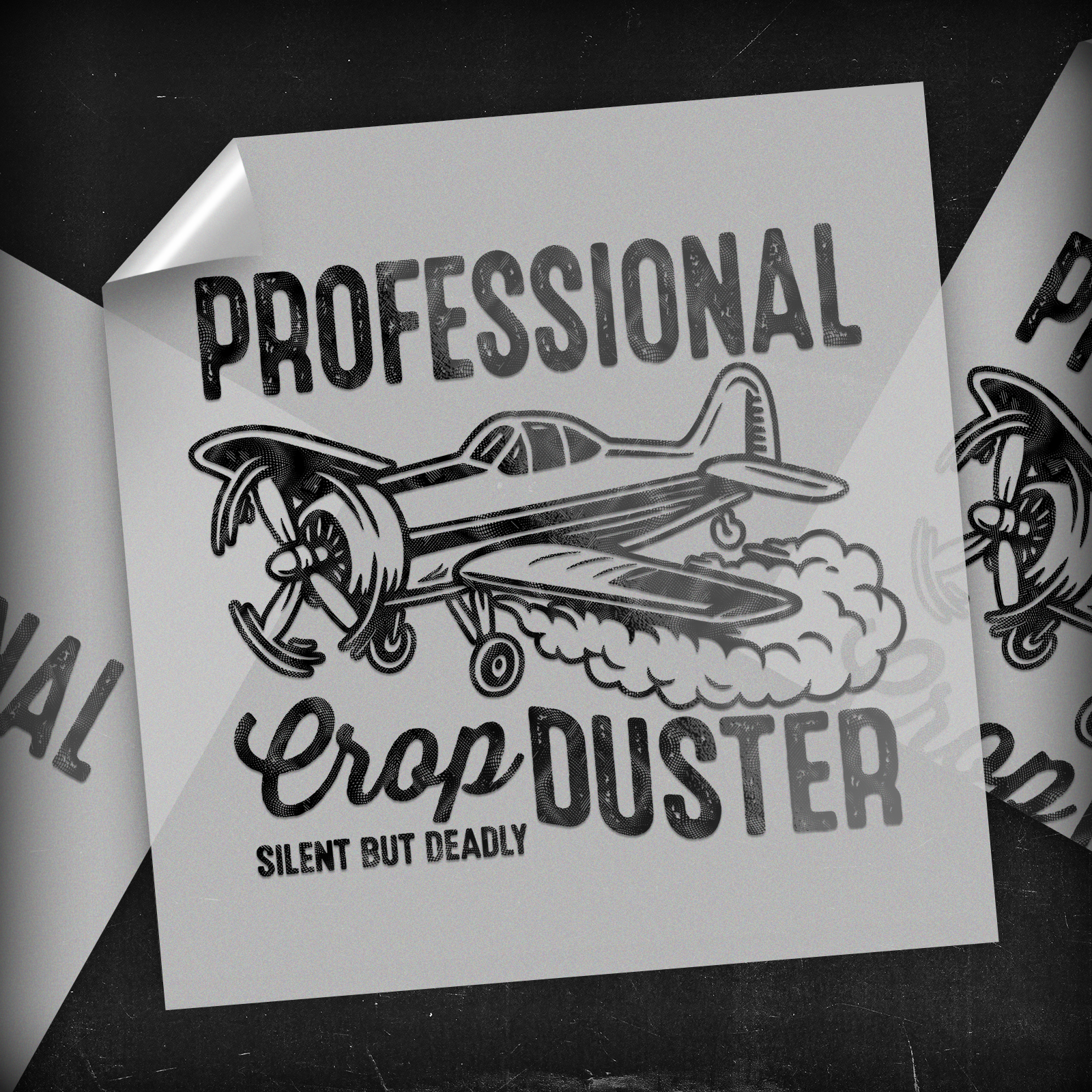 Professional Crop Duster - DTF Transfer