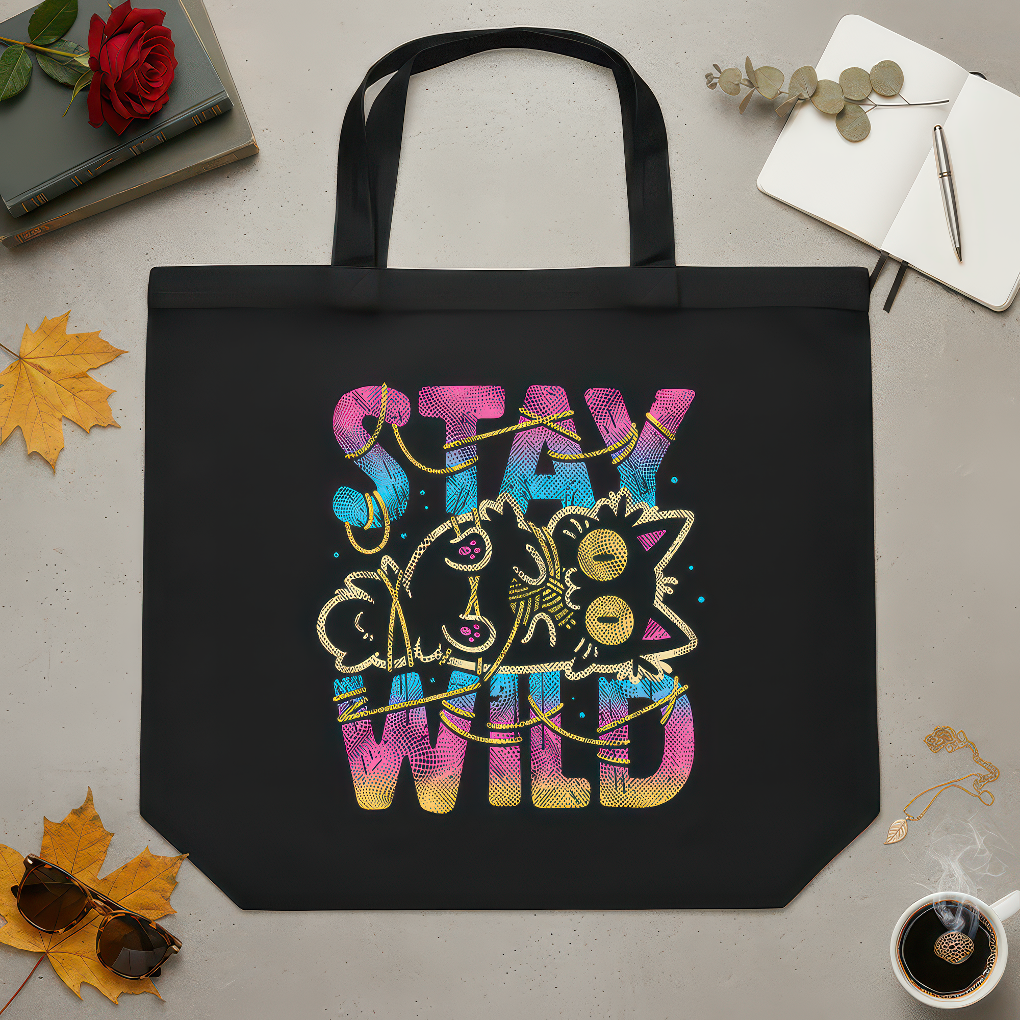 Stay Wild Black Cat - DTF Transfer