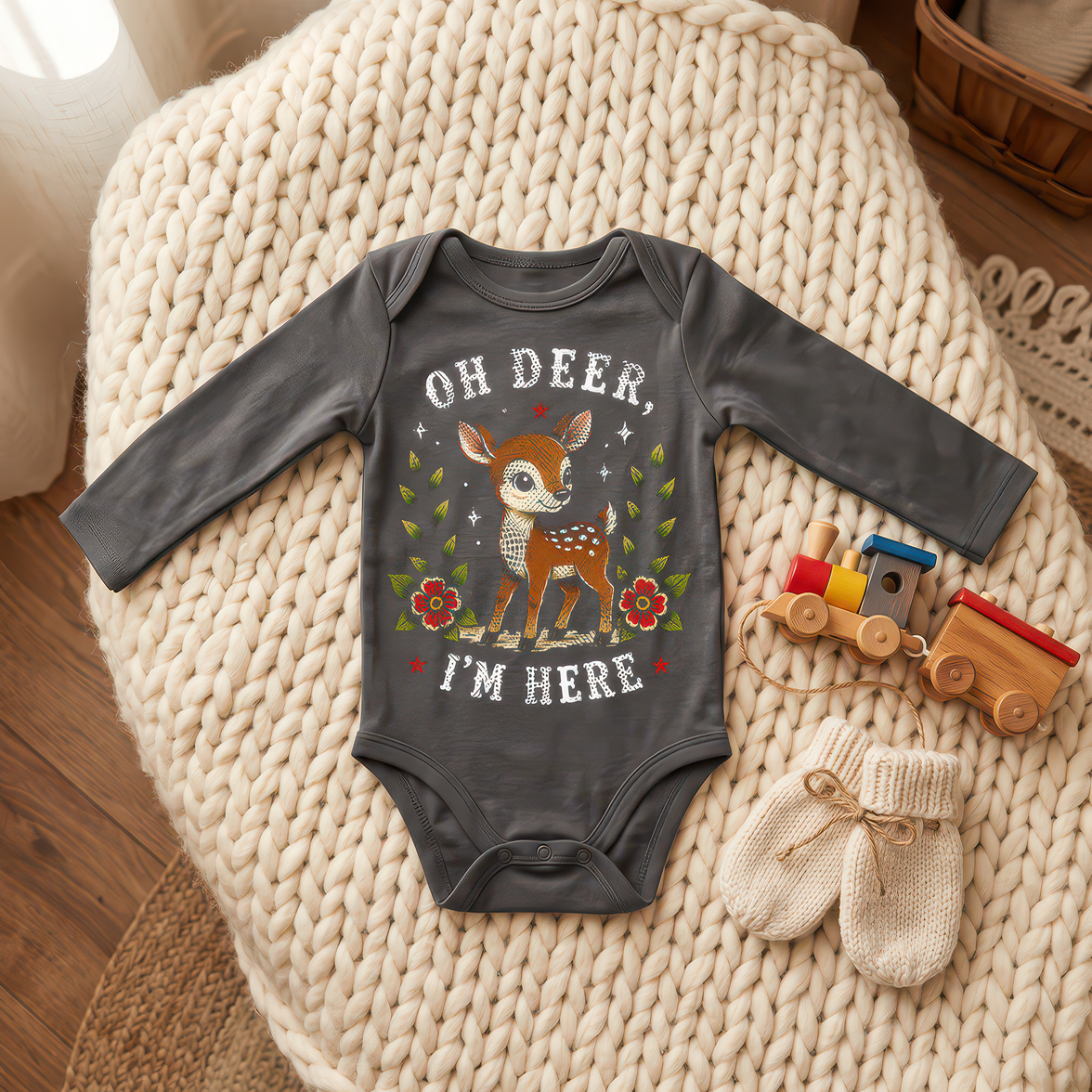 Oh Deer I'm Here - DTF Transfer