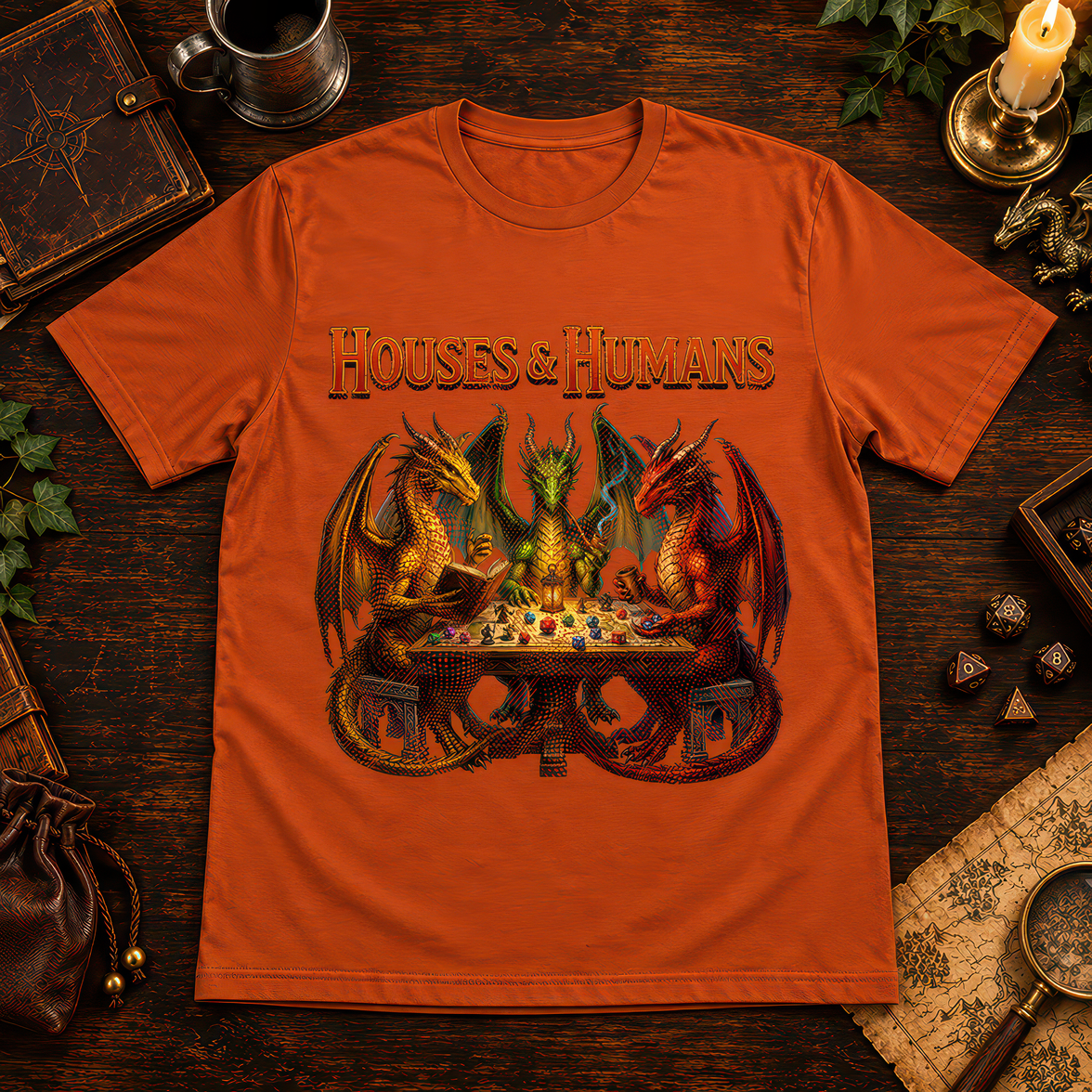 Houses & Humans Dragons Tabletop RPG - DTF Transfer