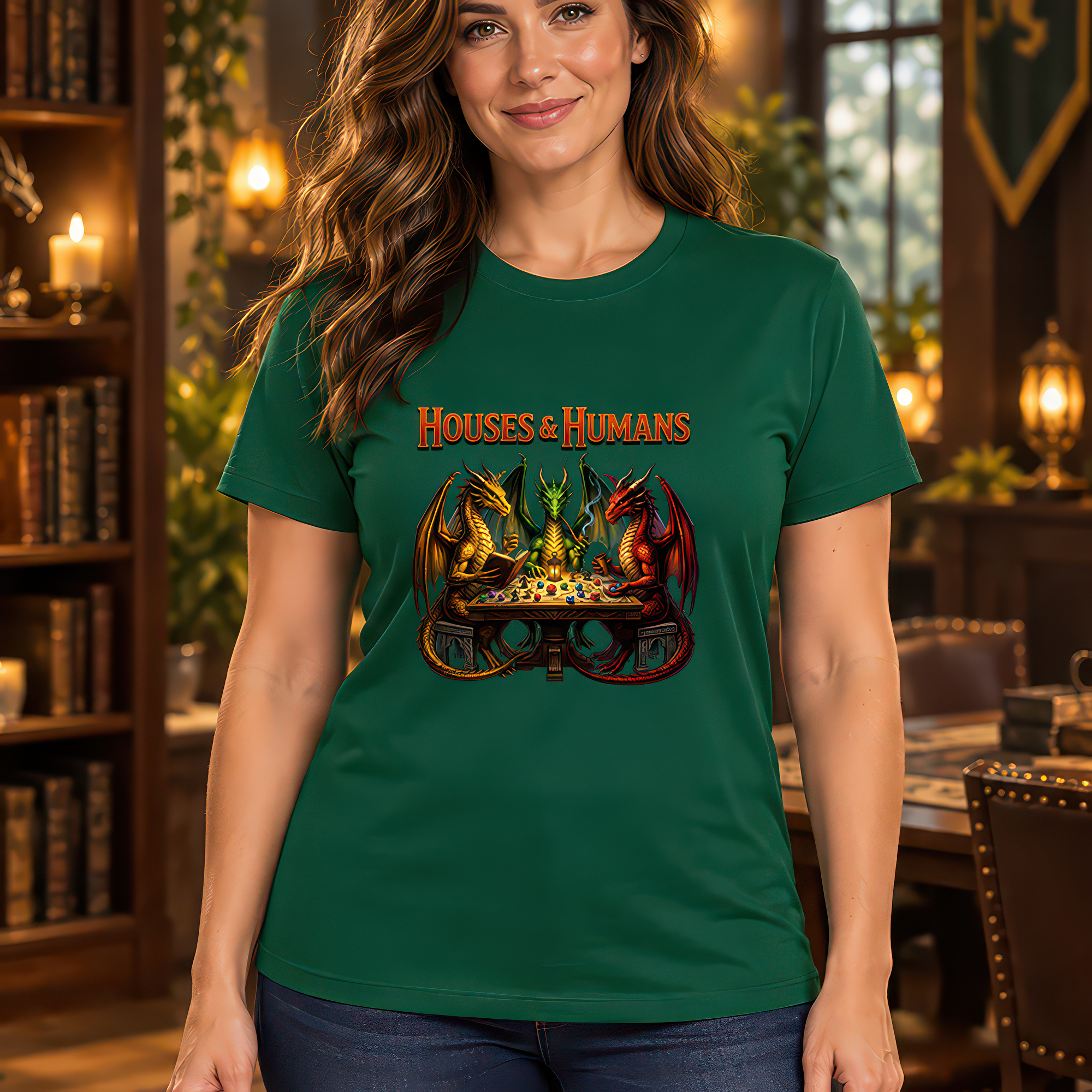Houses & Humans Dragons Tabletop RPG - DTF Transfer
