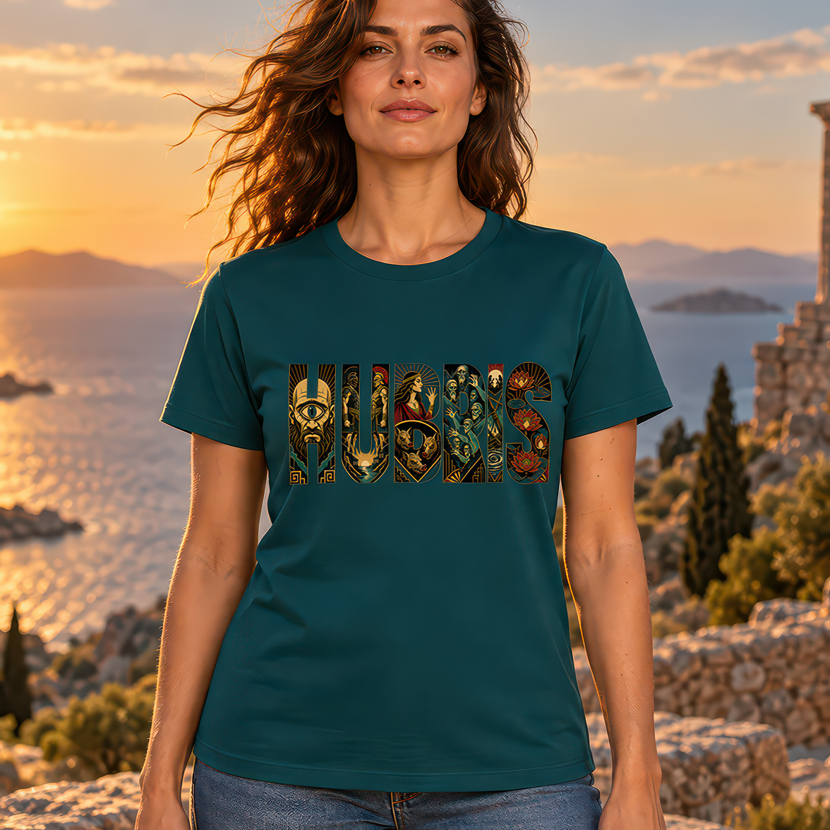 Hubris Greek Mythology Odyssey Art Deco - DTF Transfer