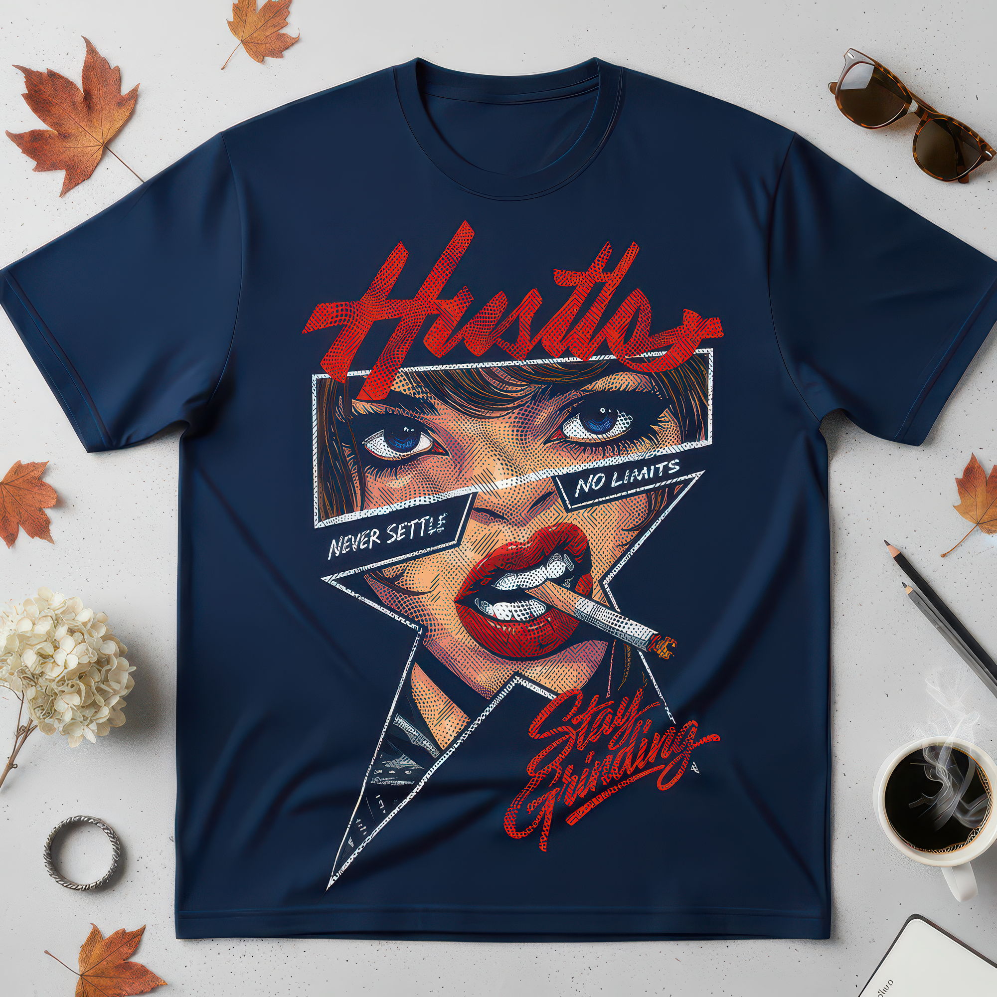 Hustle Stay Grinding (Double Sided Set) - DTF Transfer