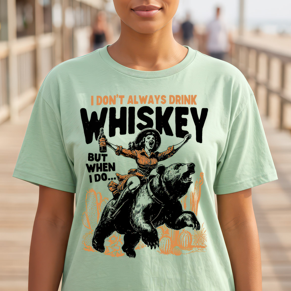 I Don't Always Drink Whiskey - DTF Transfer