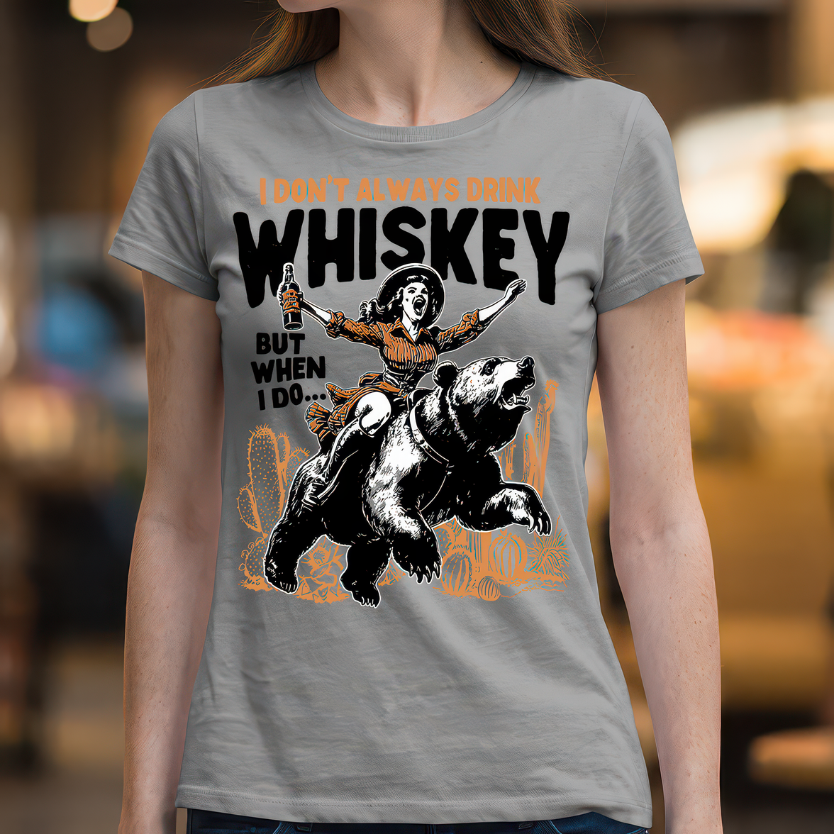 I Don't Always Drink Whiskey - DTF Transfer