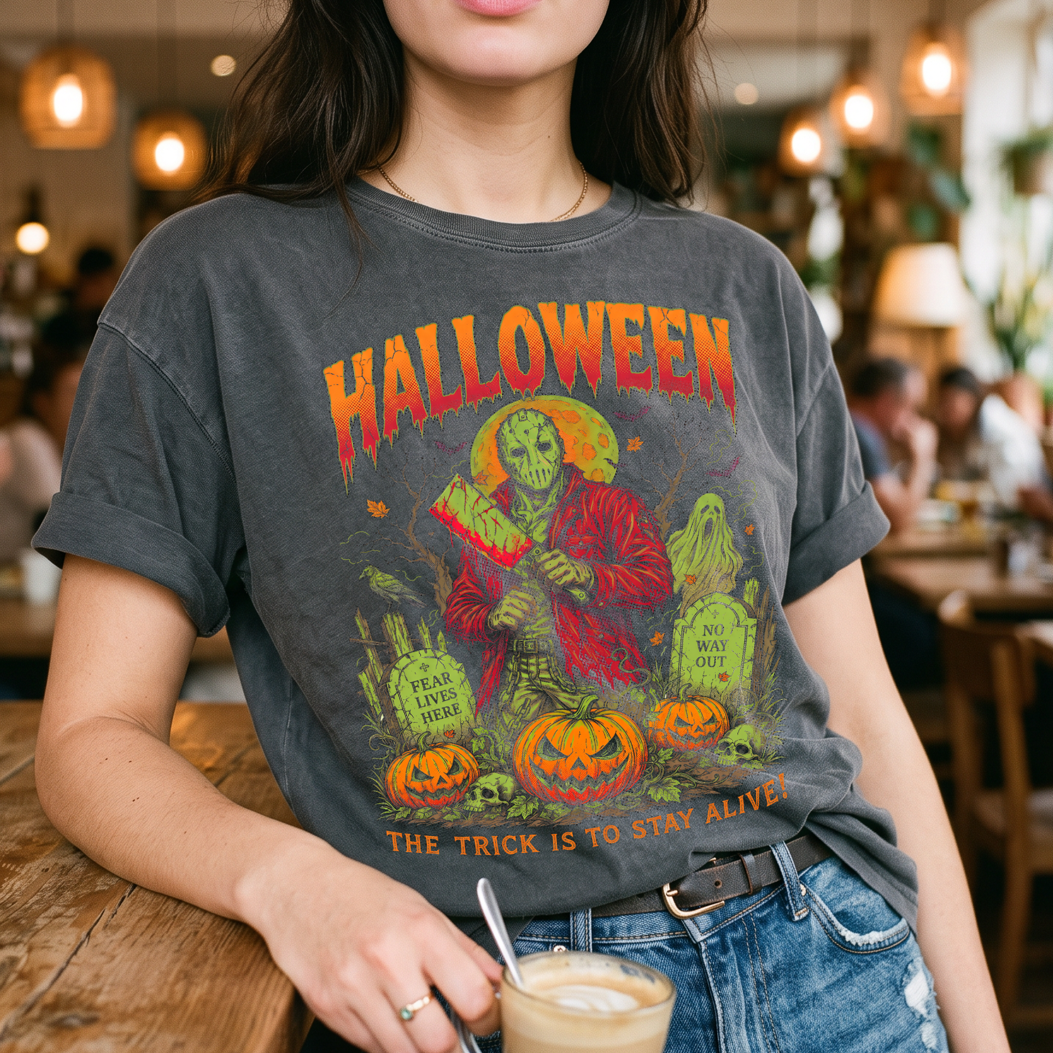 Halloween Stay Alive - DTF Transfer