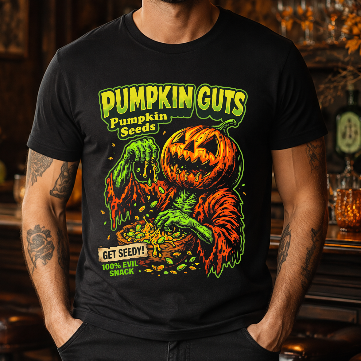 Pumpkin Guts - DTF Transfer