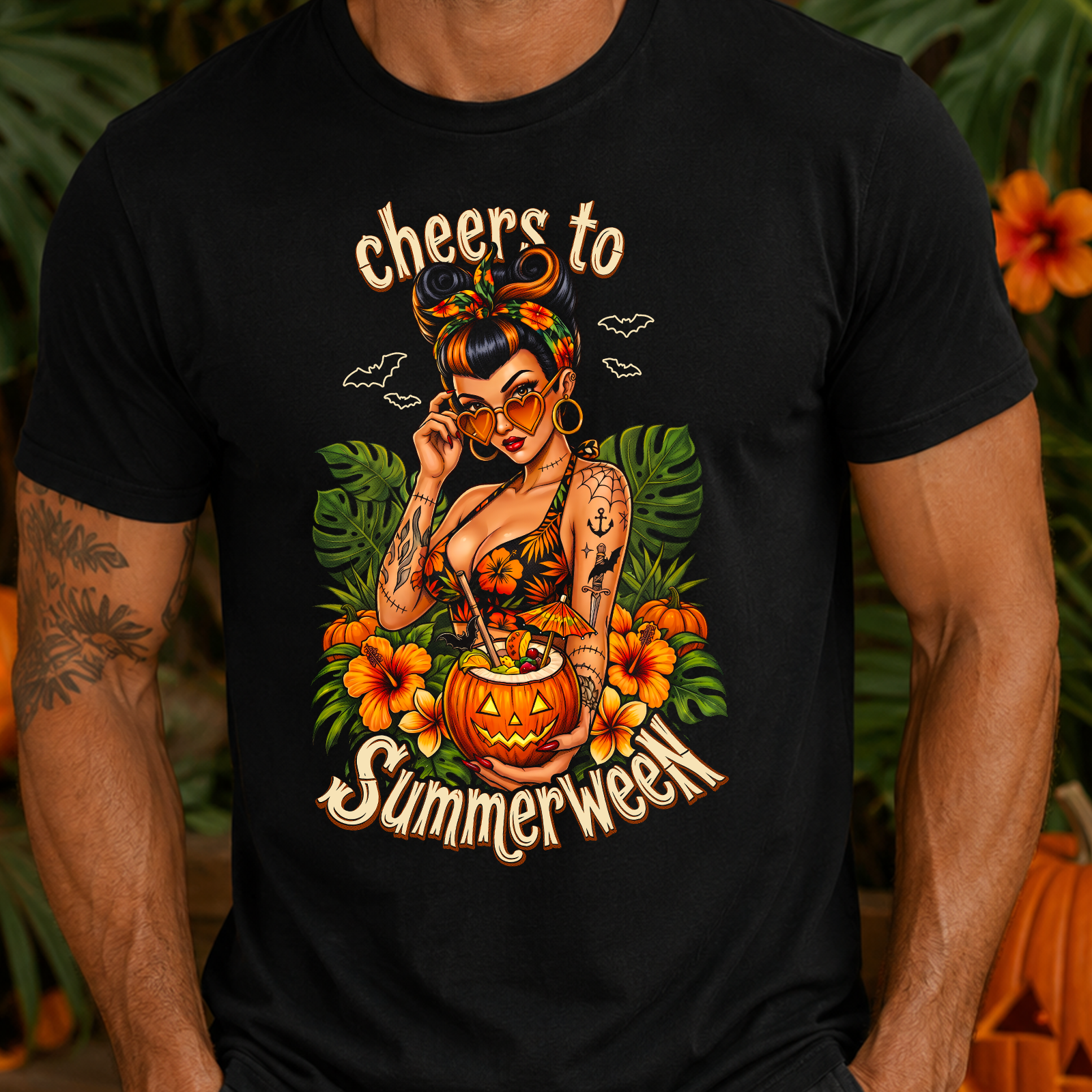 Cheers to Summerween - DTF Transfer