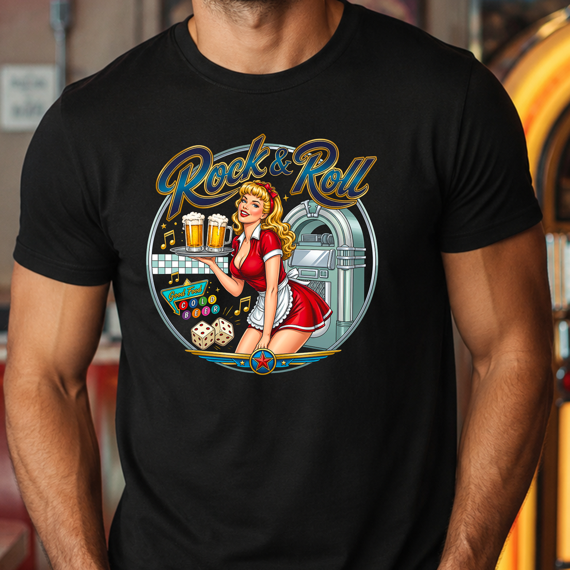 Rock & Roll Diner - DTF Transfer