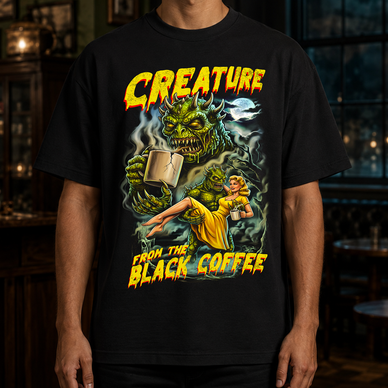 Coffee Creature - DTF Transfer