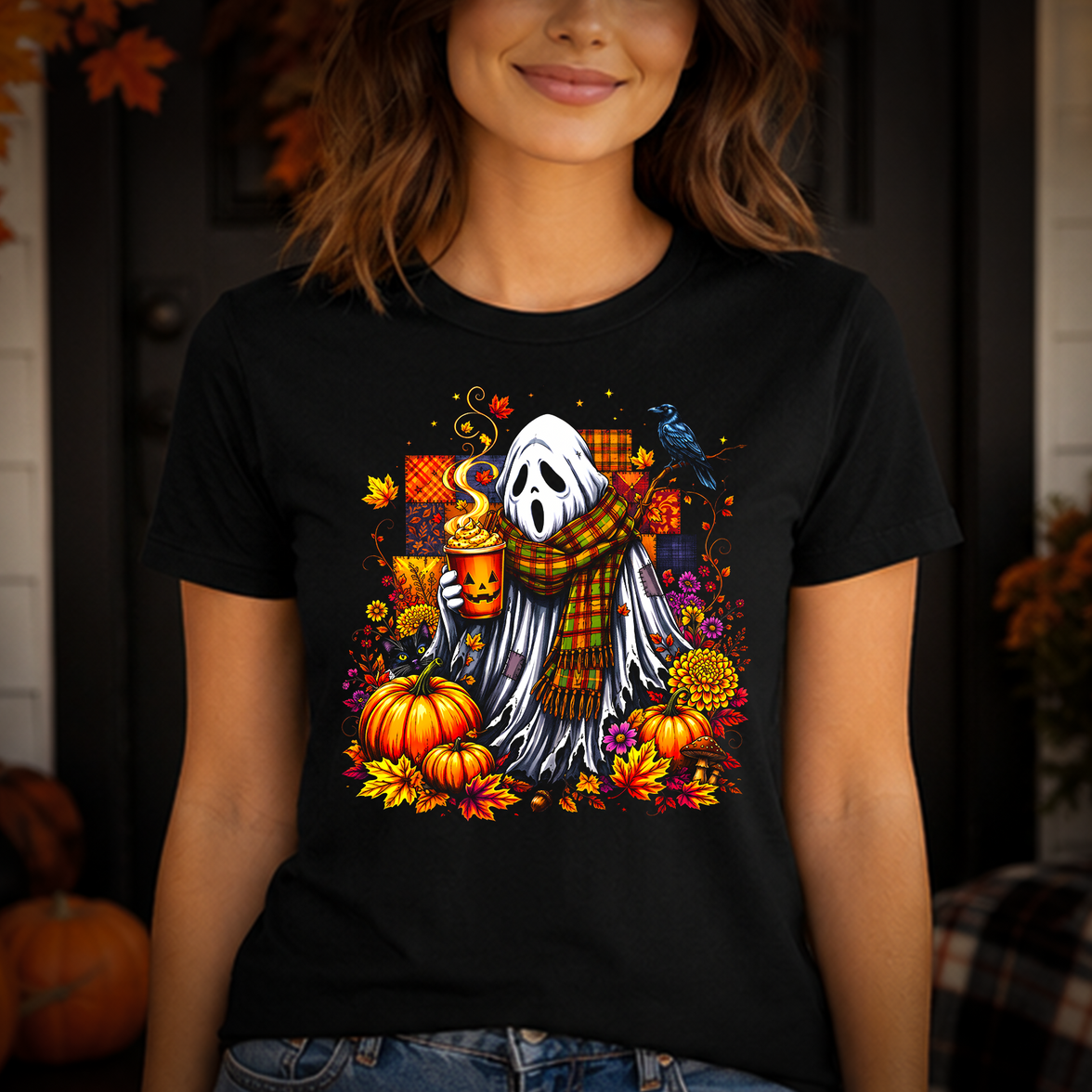 Pumpkin Spice Ghoul - DTF Transfer