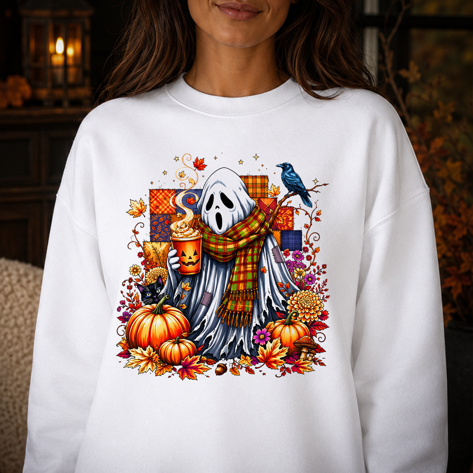 Pumpkin Spice Ghoul - DTF Transfer