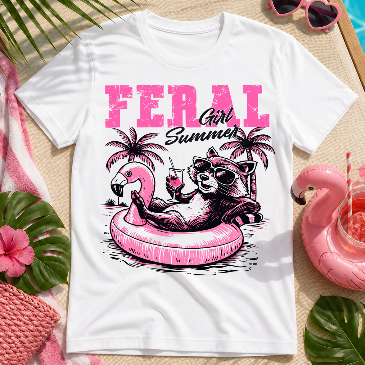 Feral Girl Summer - DTF Transfer