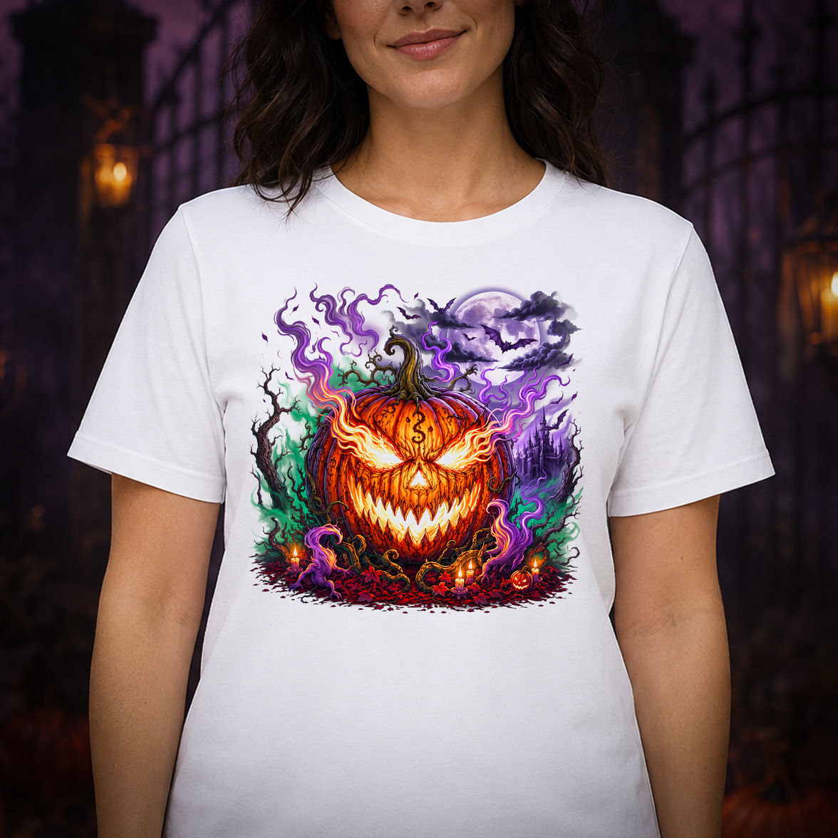 Infernal Jack-O'-Lantern - DTF Transfer
