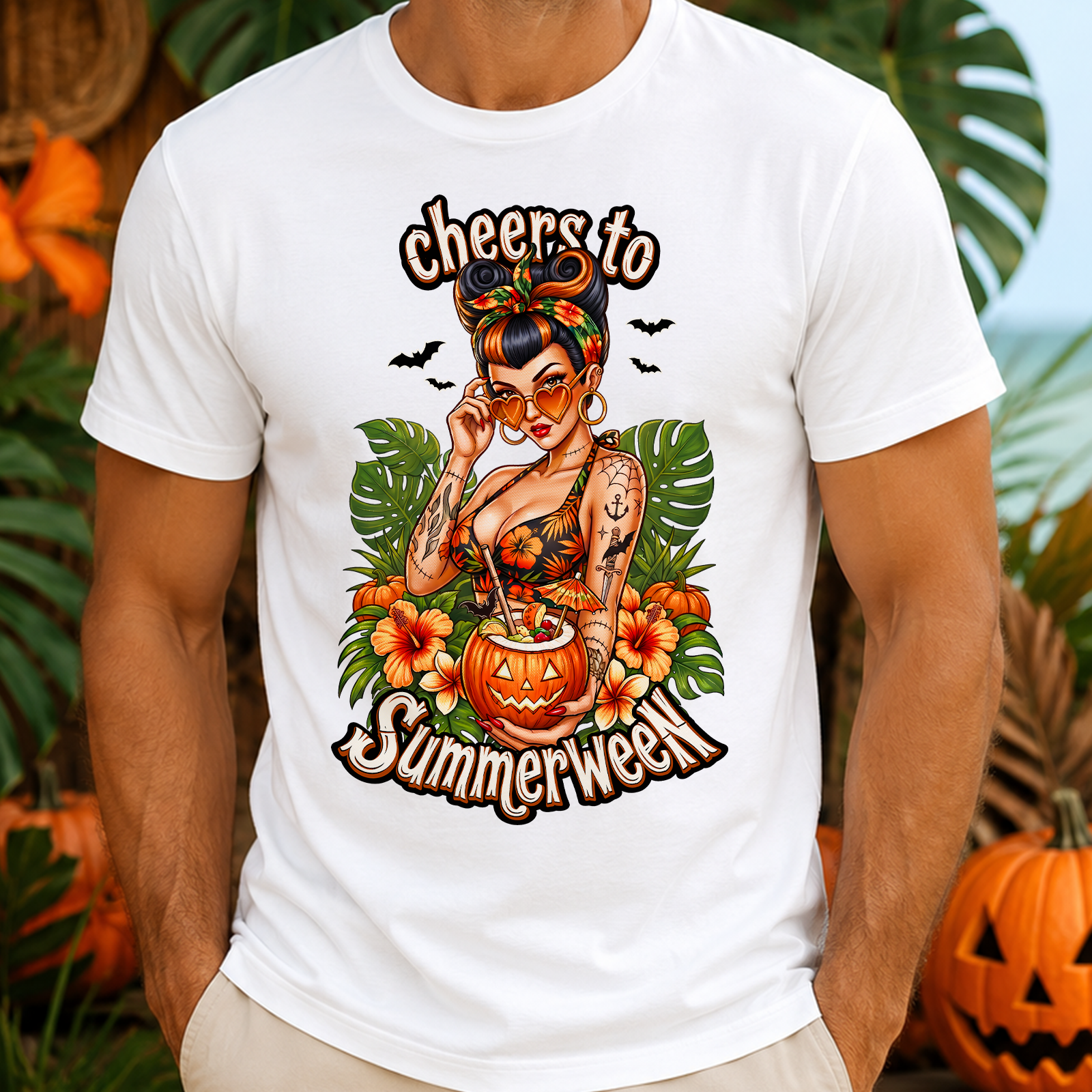 Cheers to Summerween - DTF Transfer