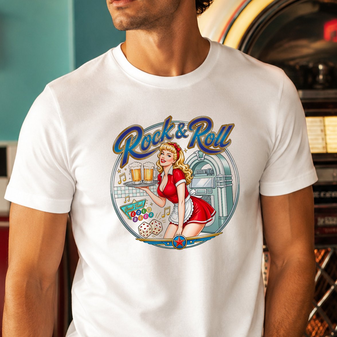 Rock & Roll Diner - DTF Transfer