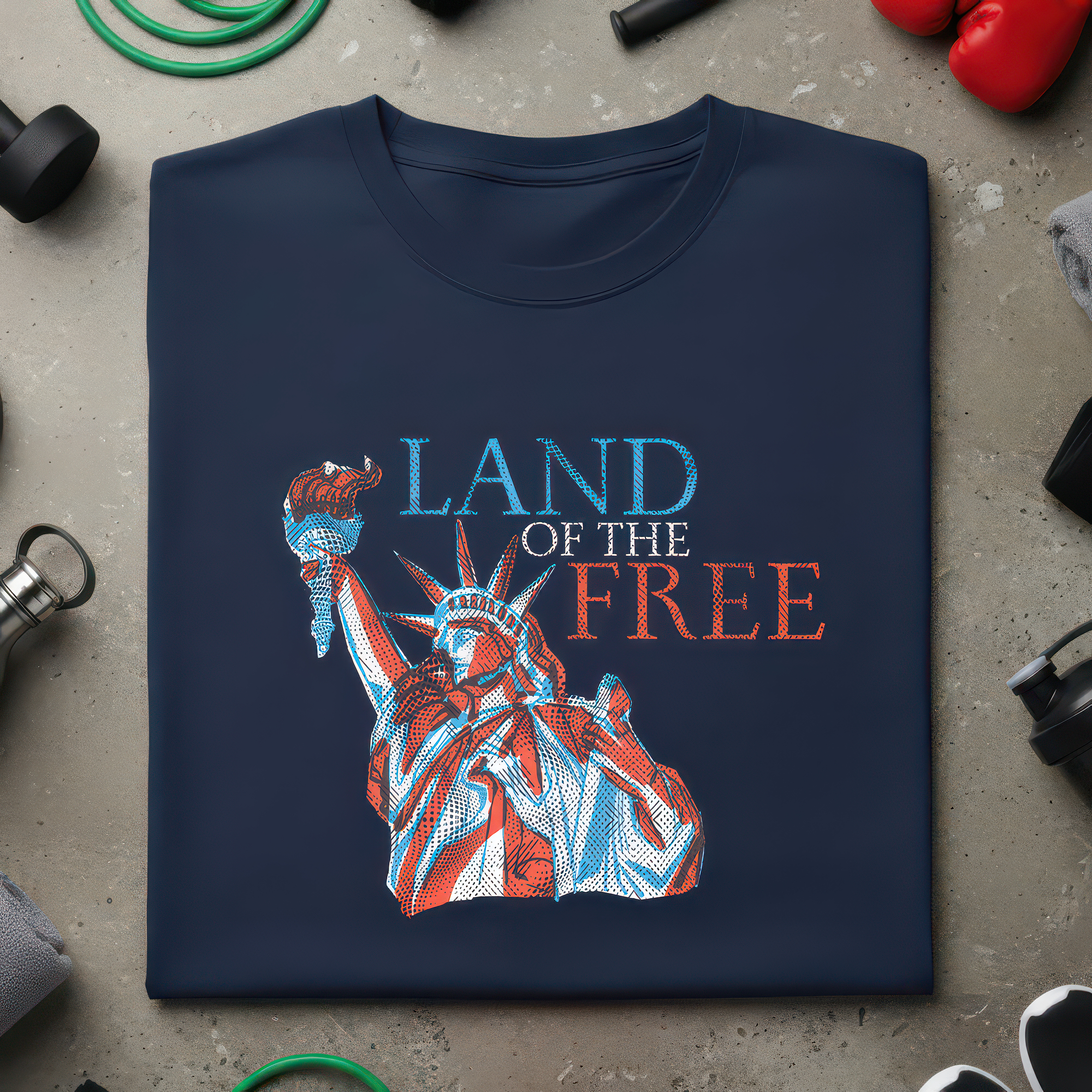 Land Of The Free Statue Of Liberty - DTF Transfer