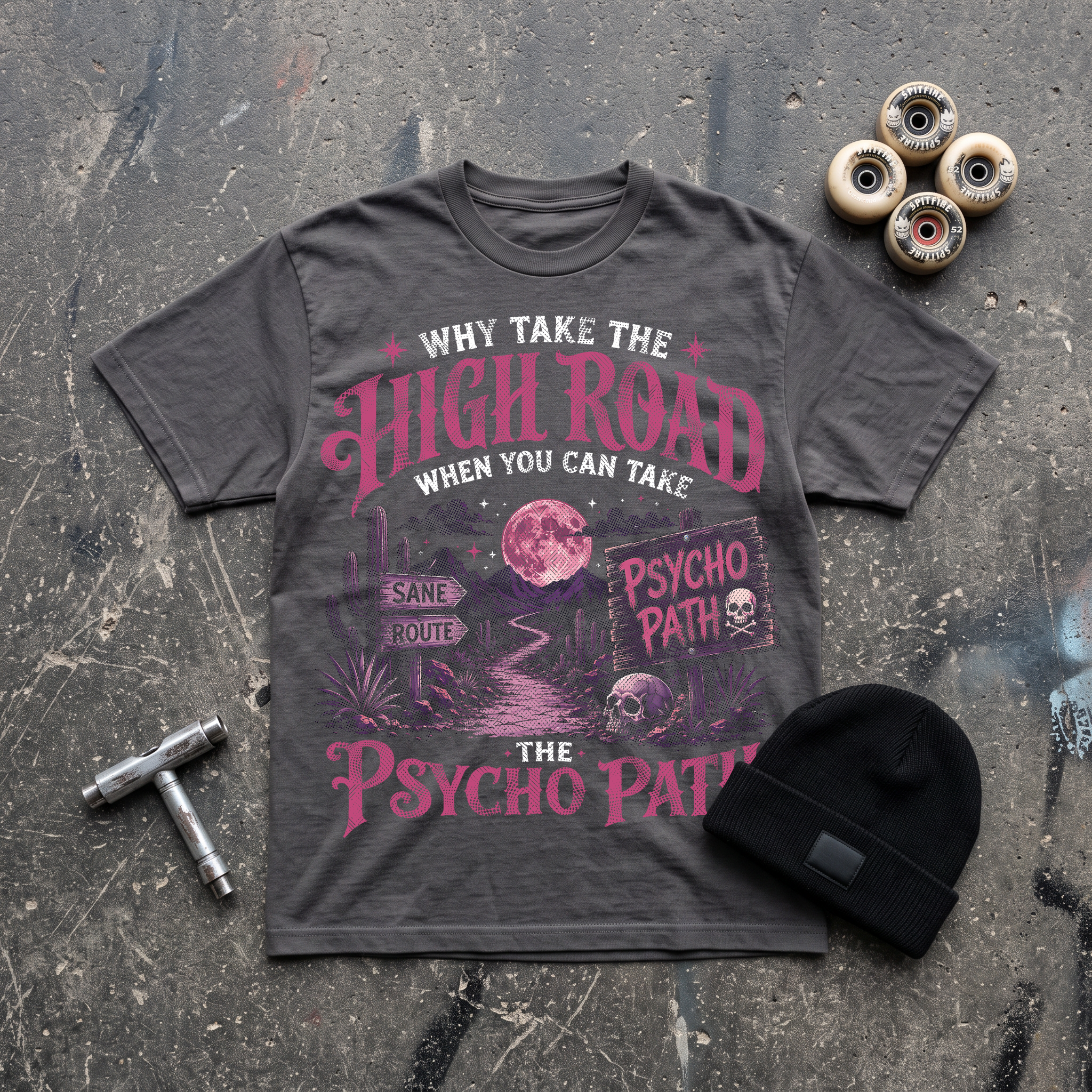 High Road Psycho Path - DTF Transfer