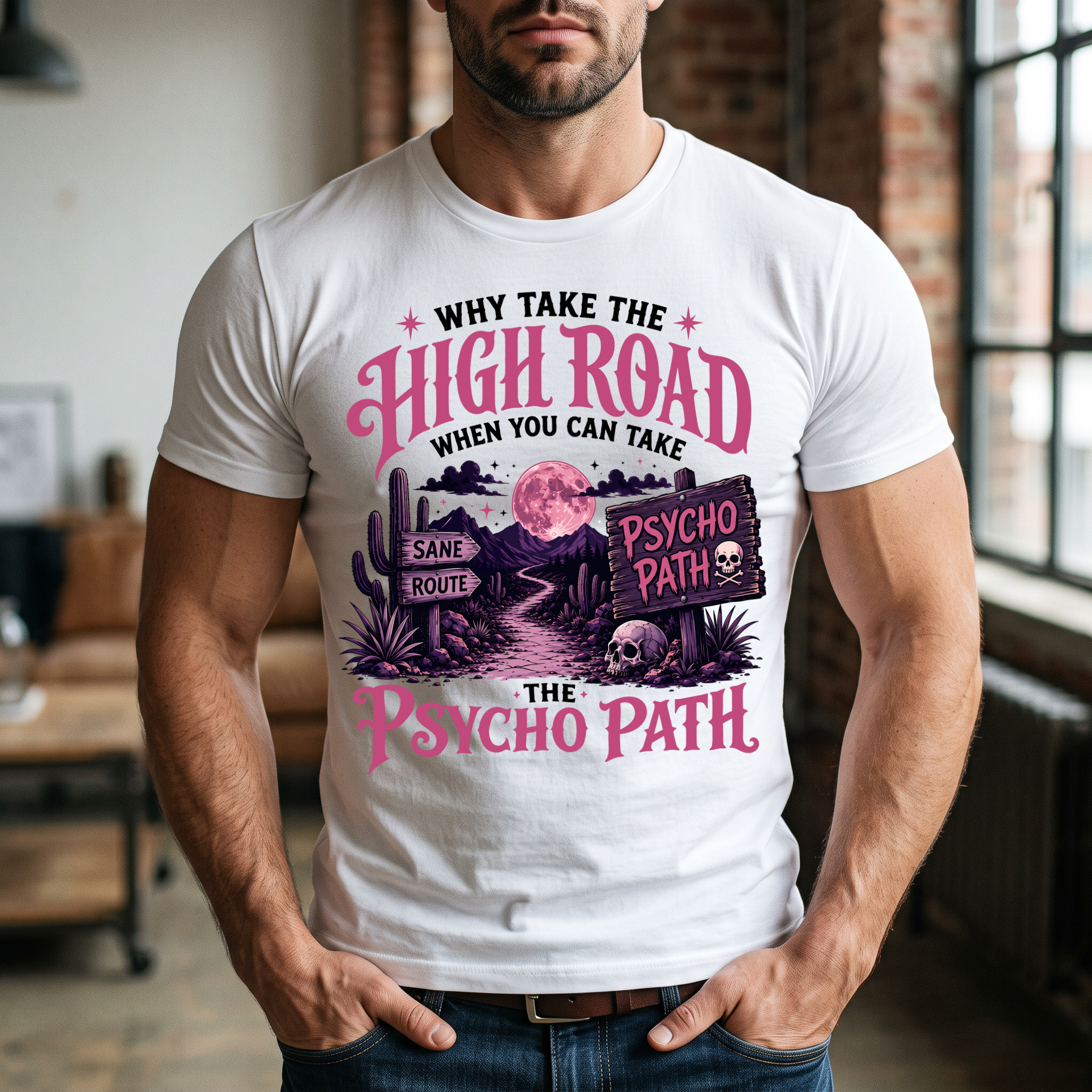 High Road Psycho Path - DTF Transfer