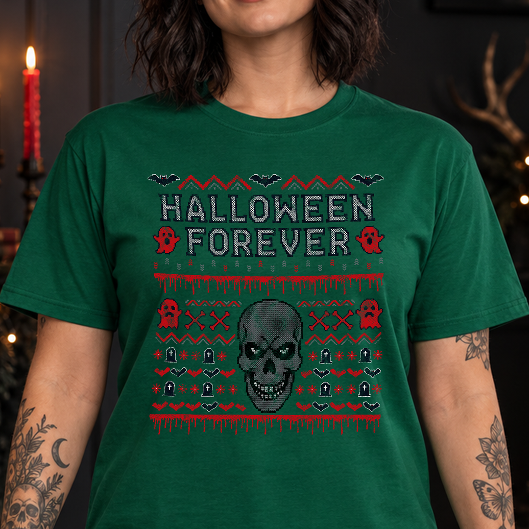 Halloween Forever Ugly Sweater - DTF Transfer