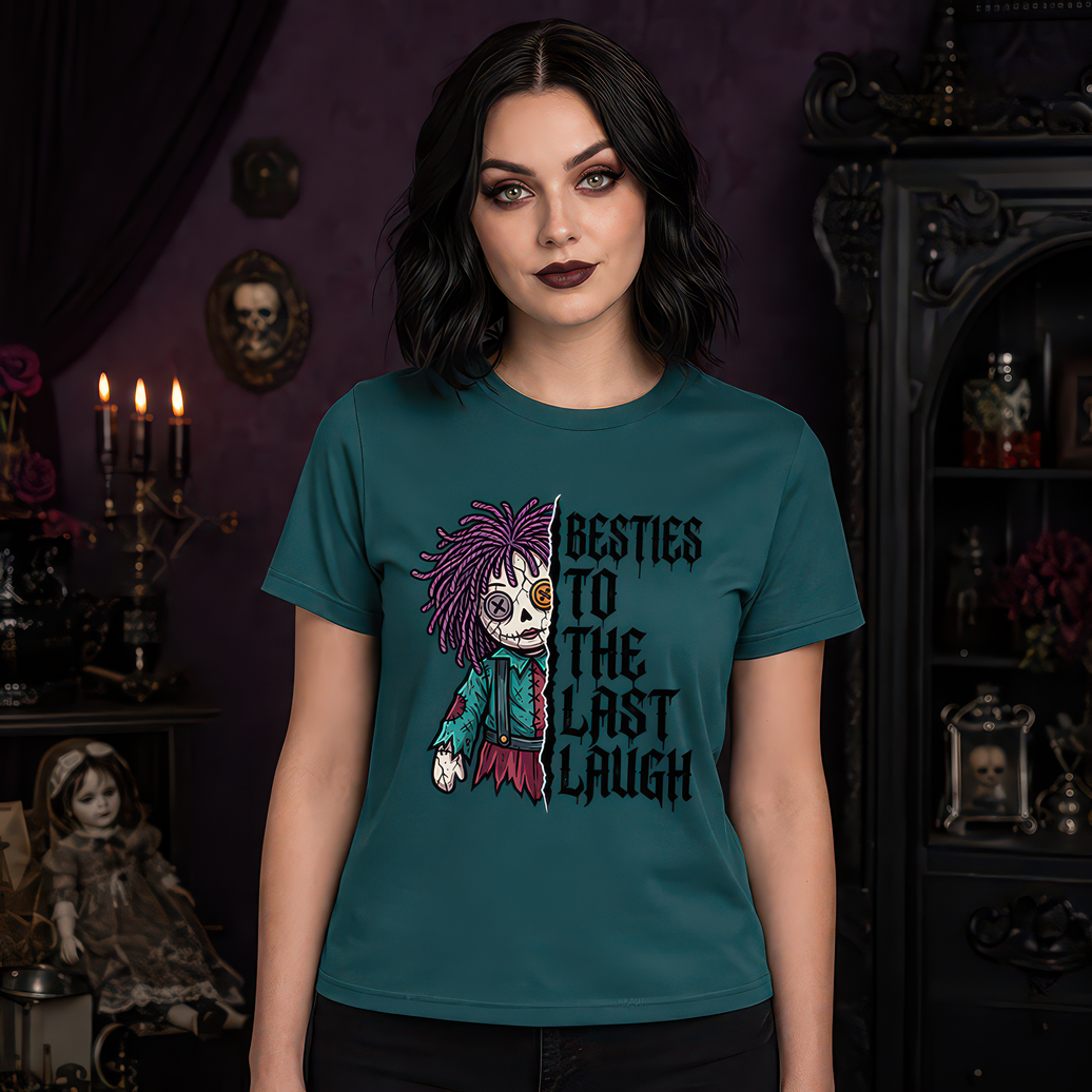 Besties To The Last Laugh Voodoo Doll - DTF Transfer