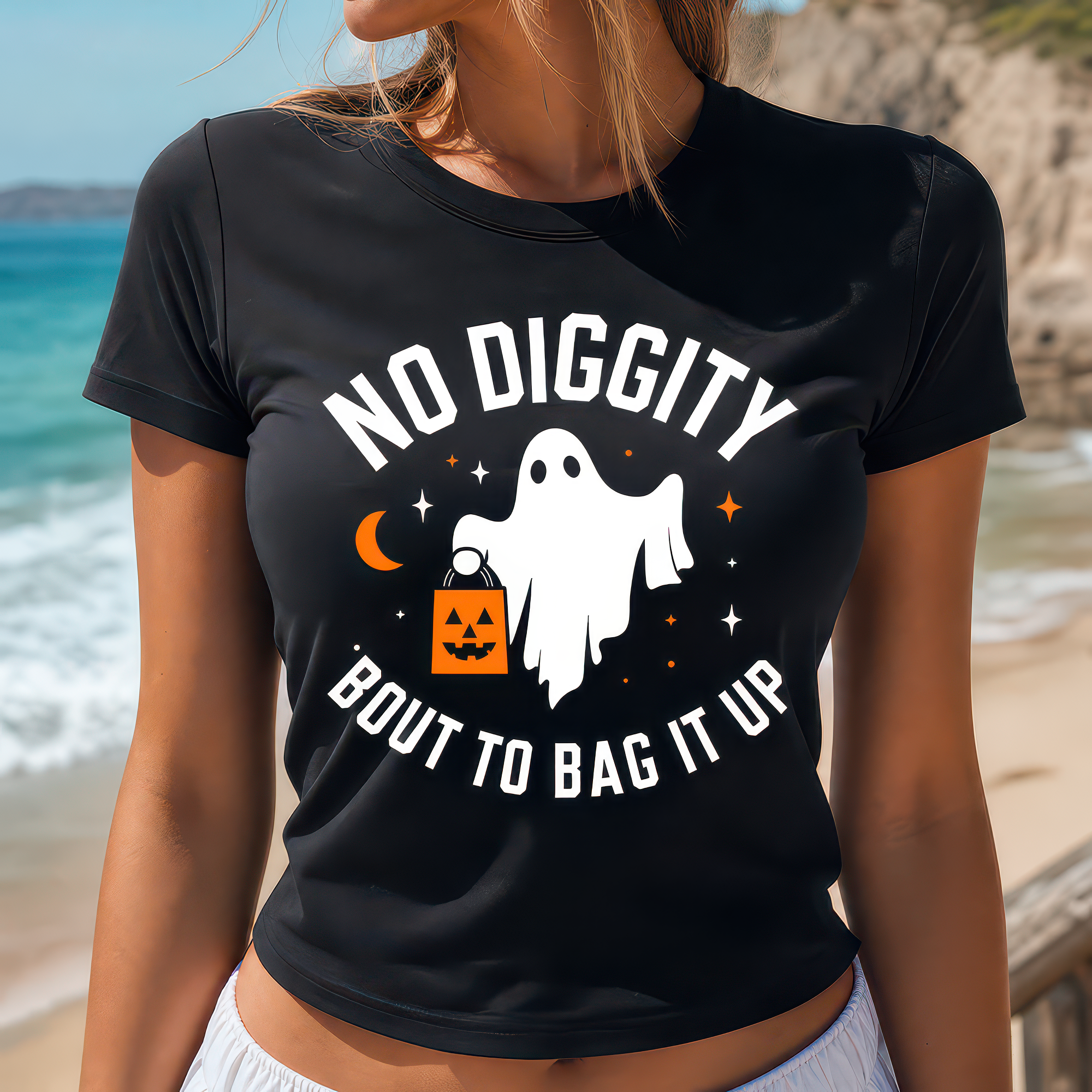 No Diggity Ghost - DTF Transfer