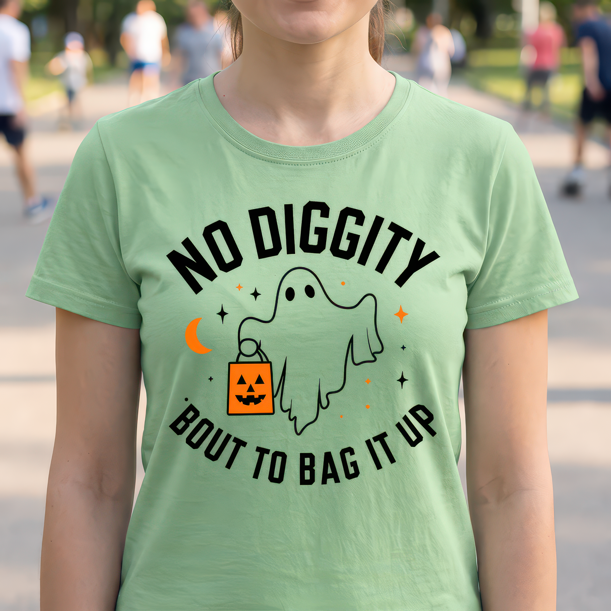 No Diggity Ghost - DTF Transfer