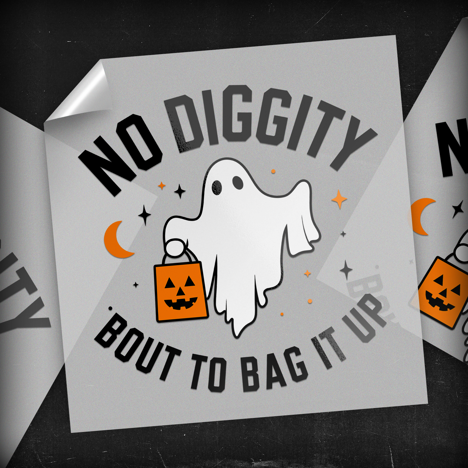 No Diggity Ghost - DTF Transfer