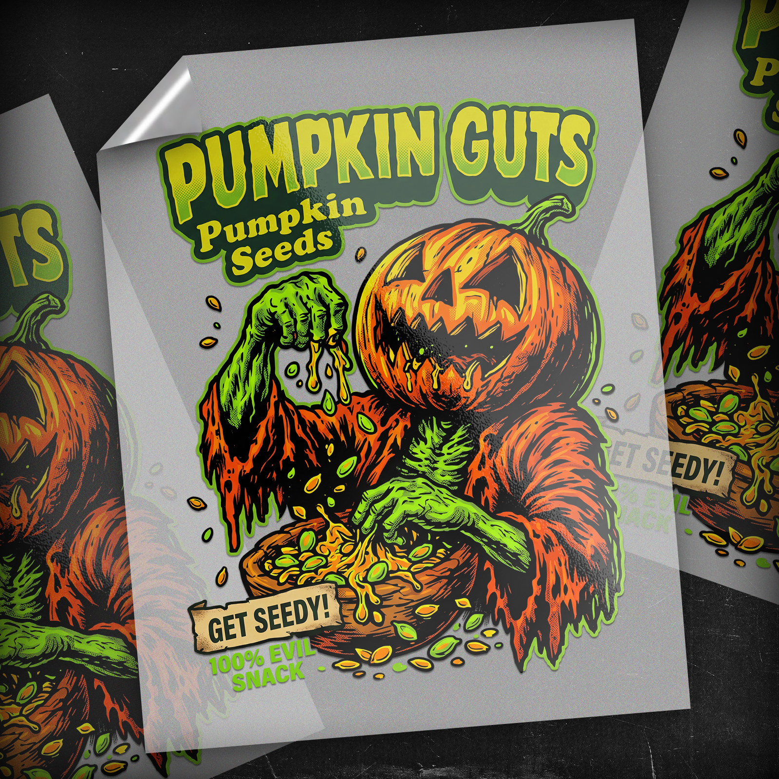 Pumpkin Guts - DTF Transfer