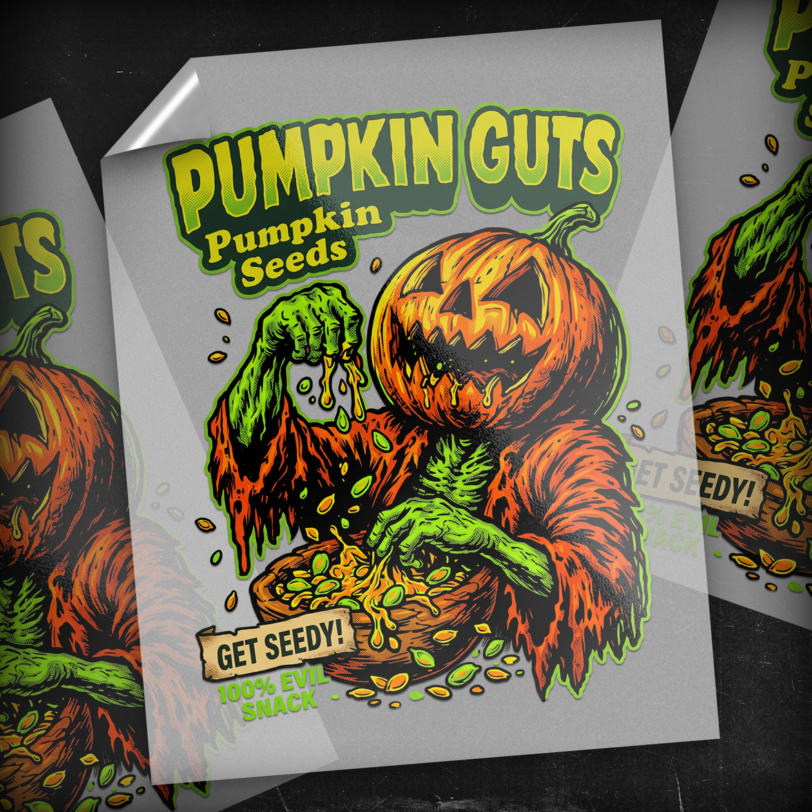 Pumpkin Guts - DTF Transfer