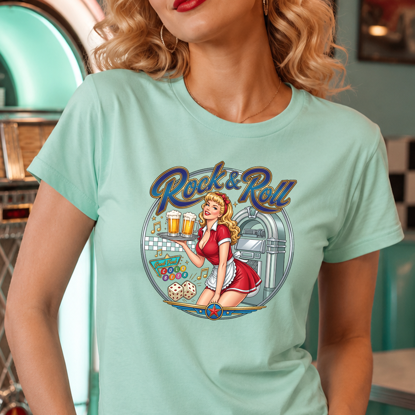 Rock & Roll Diner - DTF Transfer