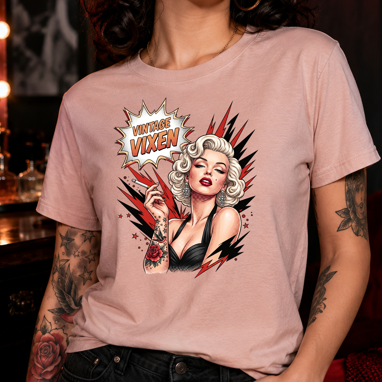 Vintage Vixen - DTF Transfer