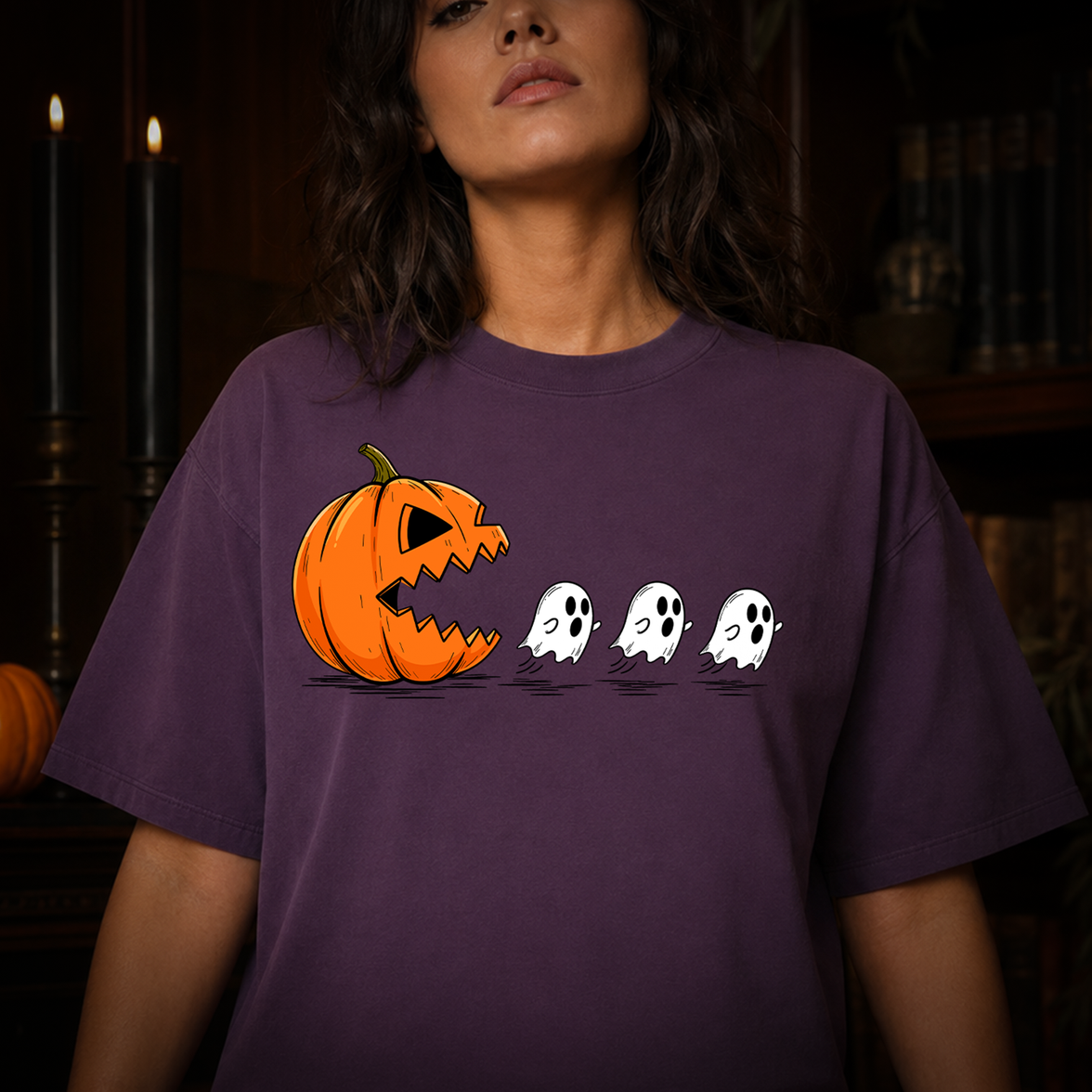 Very Hungry Pumpkin - DTF Transfer