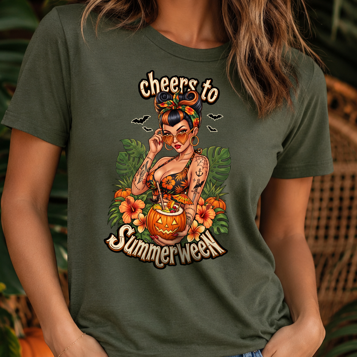 Cheers to Summerween - DTF Transfer
