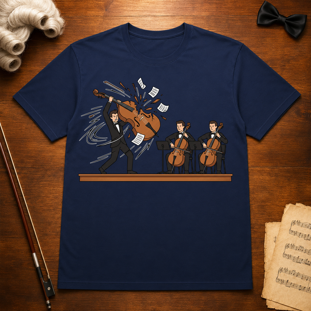 Heavy Metal Cello - DTF Transfer