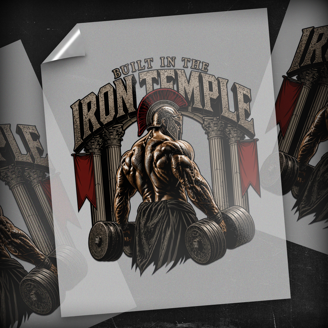the Iron Temple - DTF Transfer