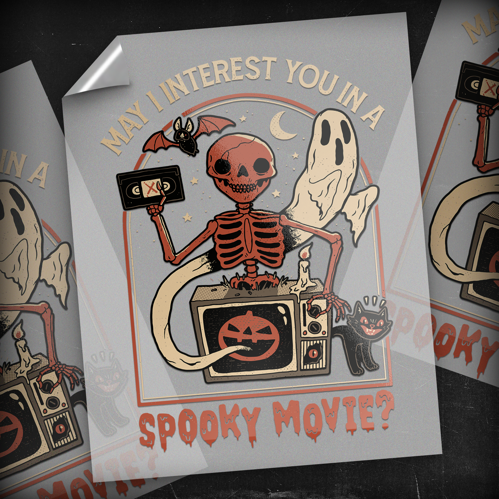 Spooky Movie Night - DTF Transfer