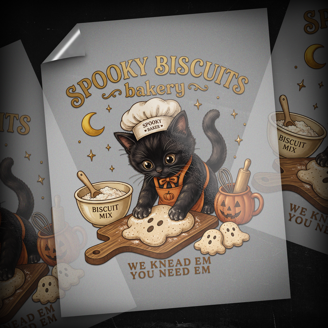 Spooky Biscuits Bakery - DTF Transfer