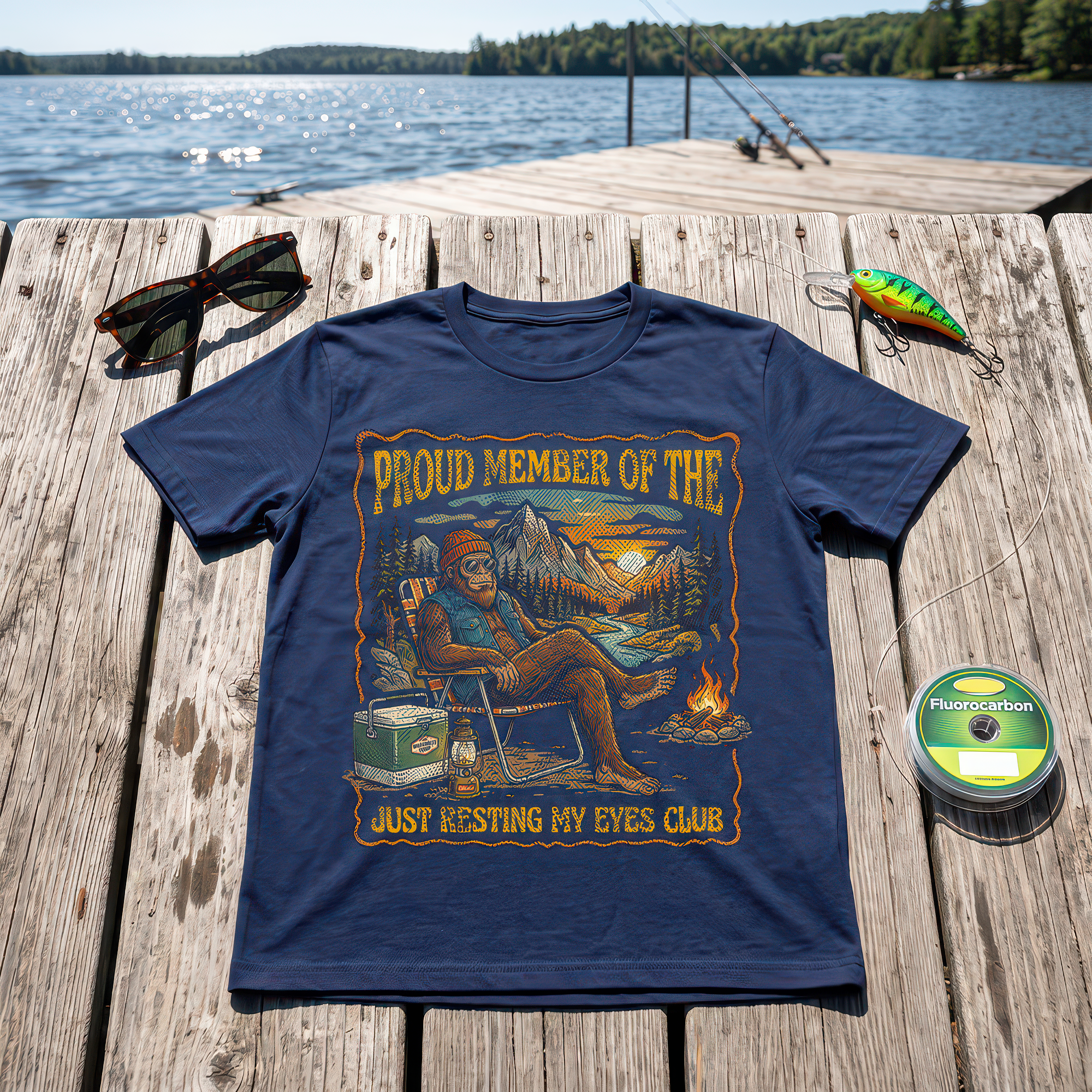 Just Resting My Eyes Club Bigfoot - DTF Transfer