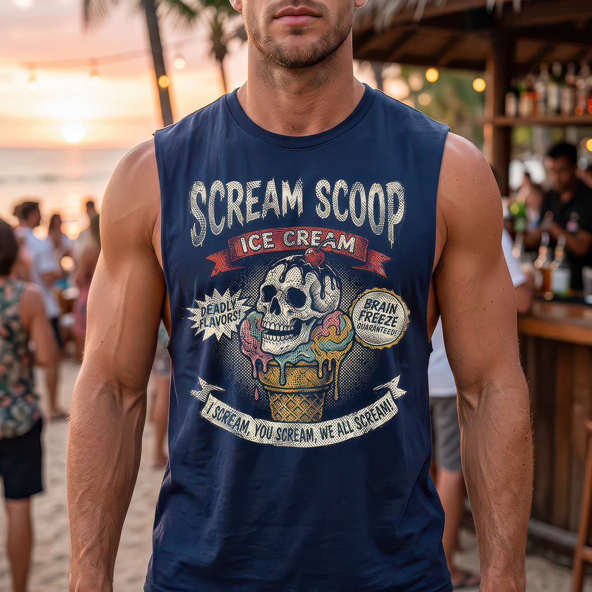 Scream Scoop - DTF Transfer