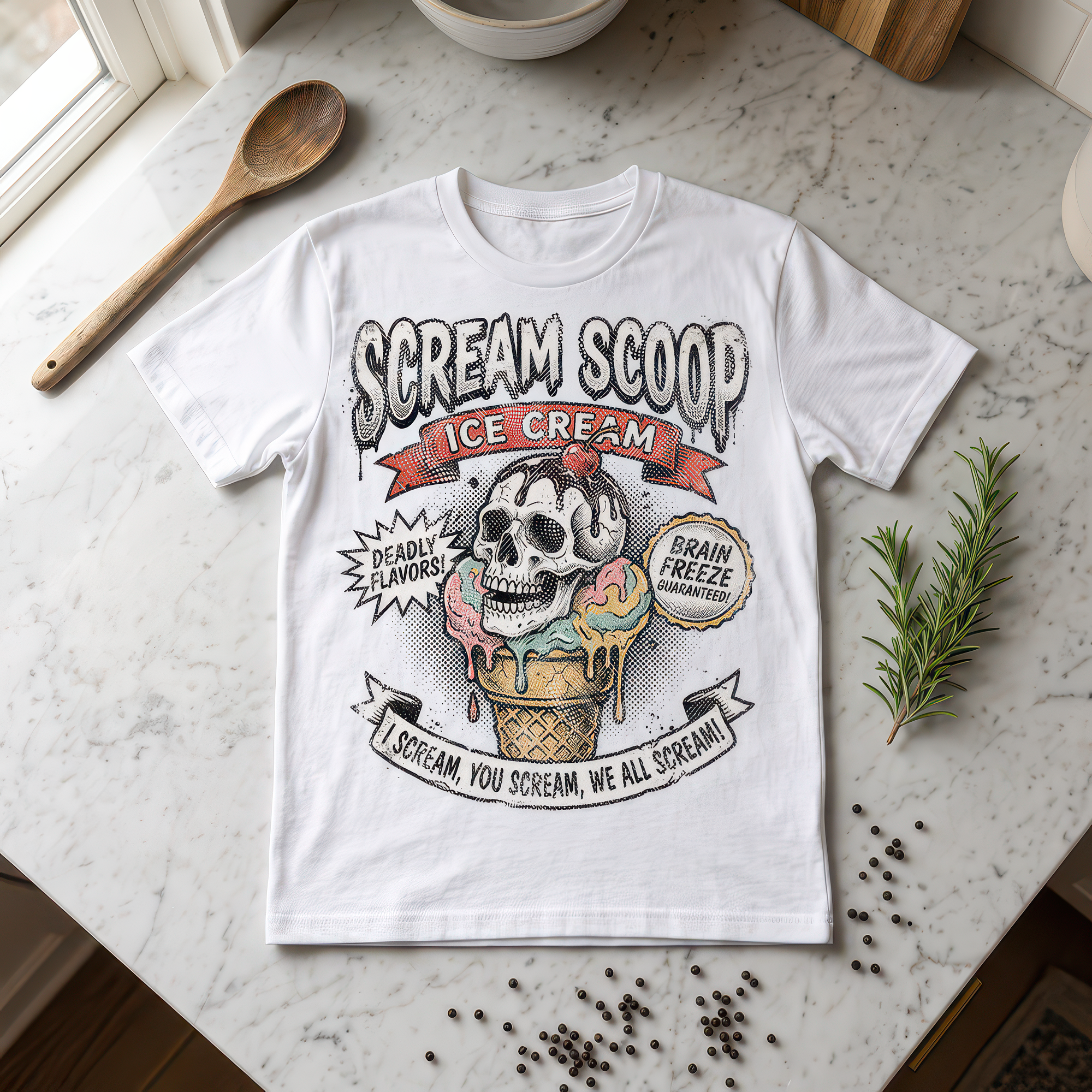 Scream Scoop - DTF Transfer