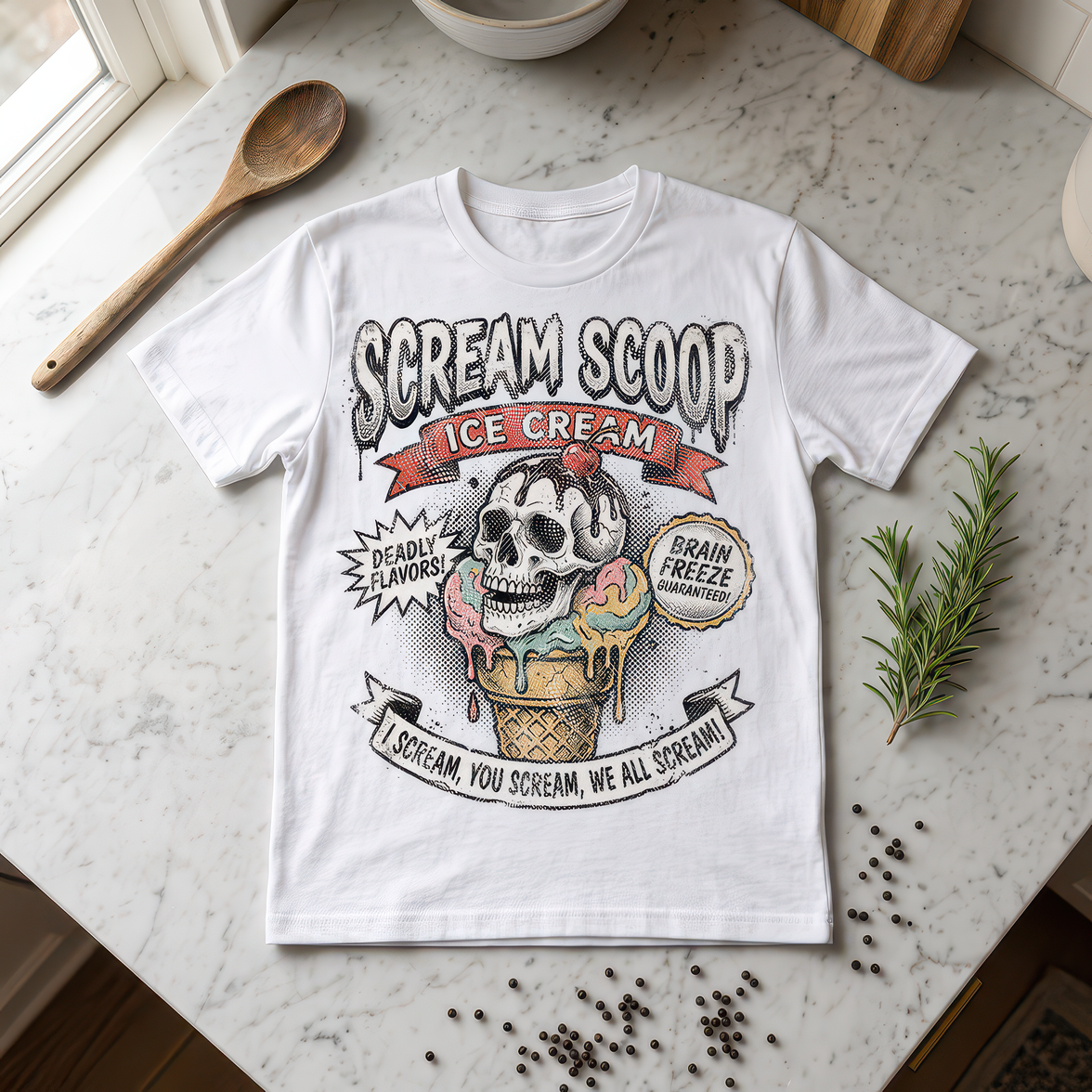 Scream Scoop - DTF Transfer