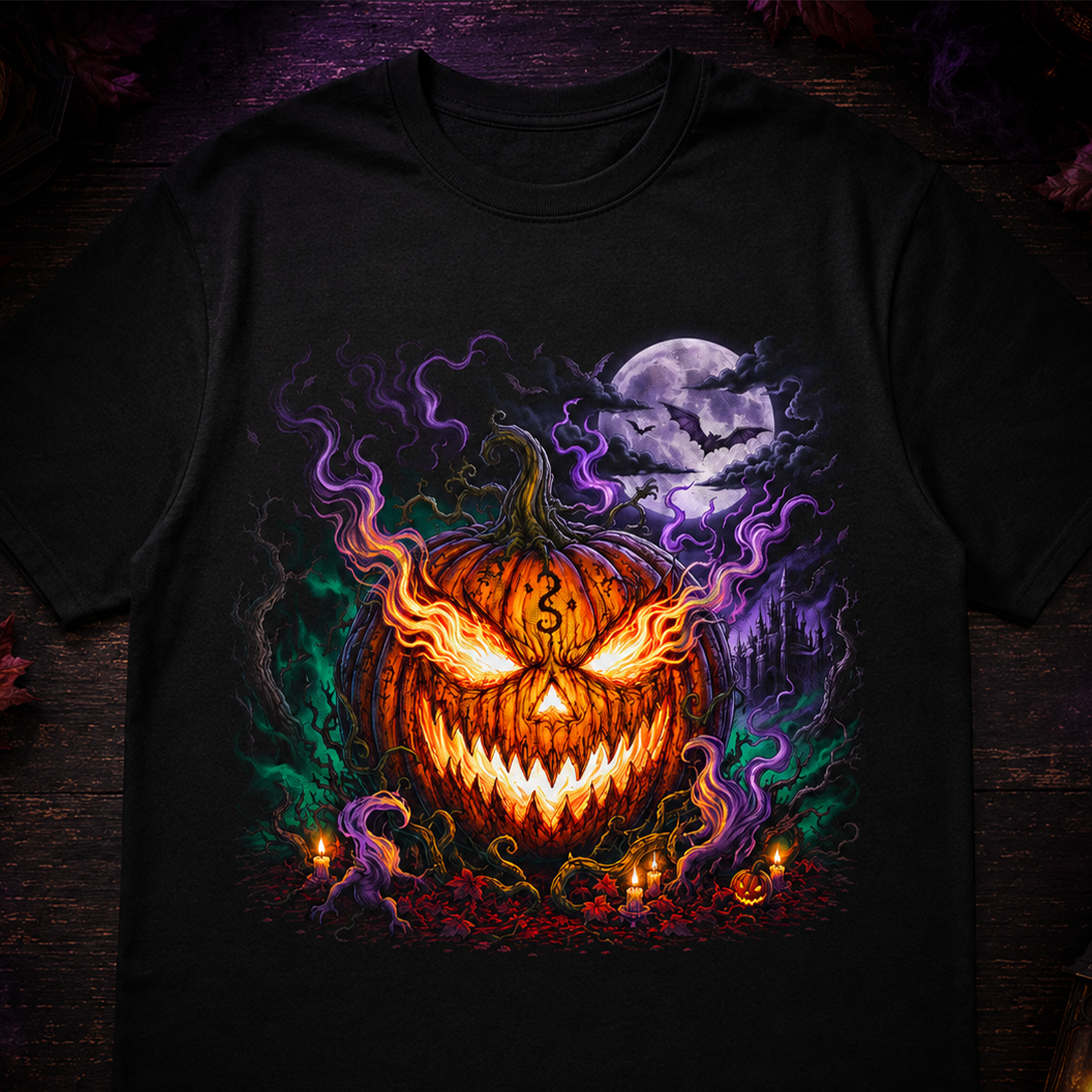 Infernal Jack-O'-Lantern - DTF Transfer