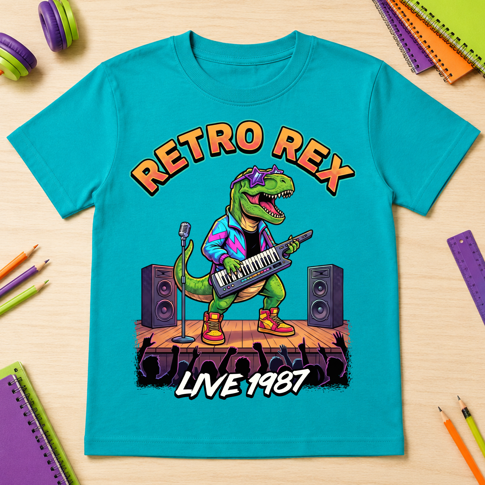 Retro Rex - DTF Transfer