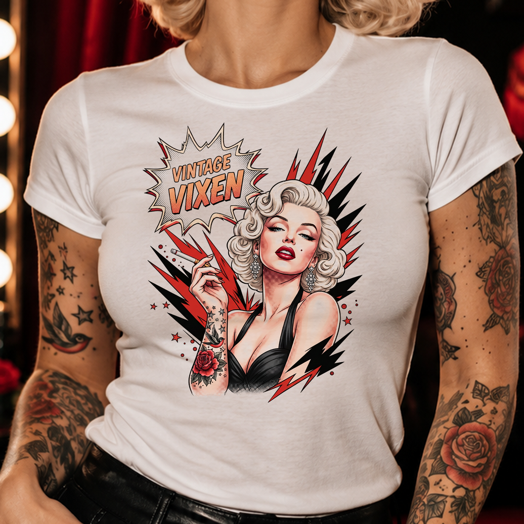 Vintage Vixen - DTF Transfer